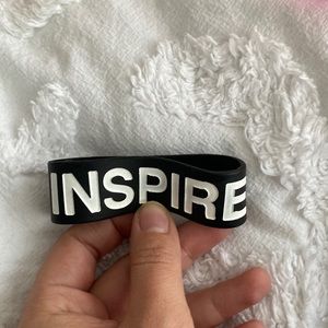 Jac Vanek x Alex Deleon INSPIRE rubber bracelet